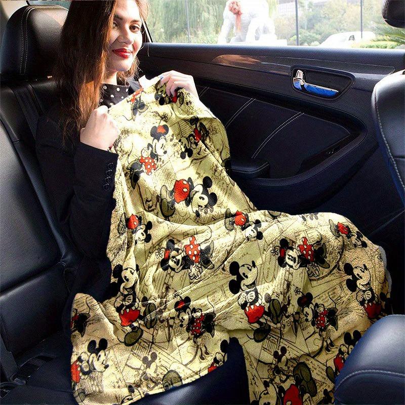 Coperta Cartone Animato di Topolino e Minnie: Adorabile, Caldo e Perfetto per la Decorazione della Casa Soggiorno, Viaggio e Tutte le Stagioni