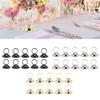 10pcs Table Number Holders Place Card Holders Metal Wire Picture Holders Cards Stand Name Menu Clips
