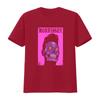 Morrissey Day Of The Dead Purple Floral Skull Design T Shirt New Official vintage Washed Stretched Soft Slightly