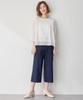 Petit Honfleur Lace Flare Pullover Size L Women's 521098, White,