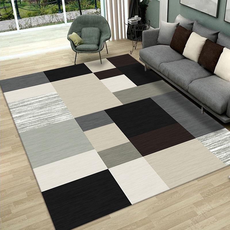 

Light Luxury Nordic Living Room Soft Carpet Bedroom Decor Dirt-resistant Thick Carpets Room Decoration Teenager Rugs Lounge Rug 60*90cm