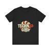 Techno Girl Tee, Fun Graphic T-Shirt, Festival Wear, Music Love, Techno Tee