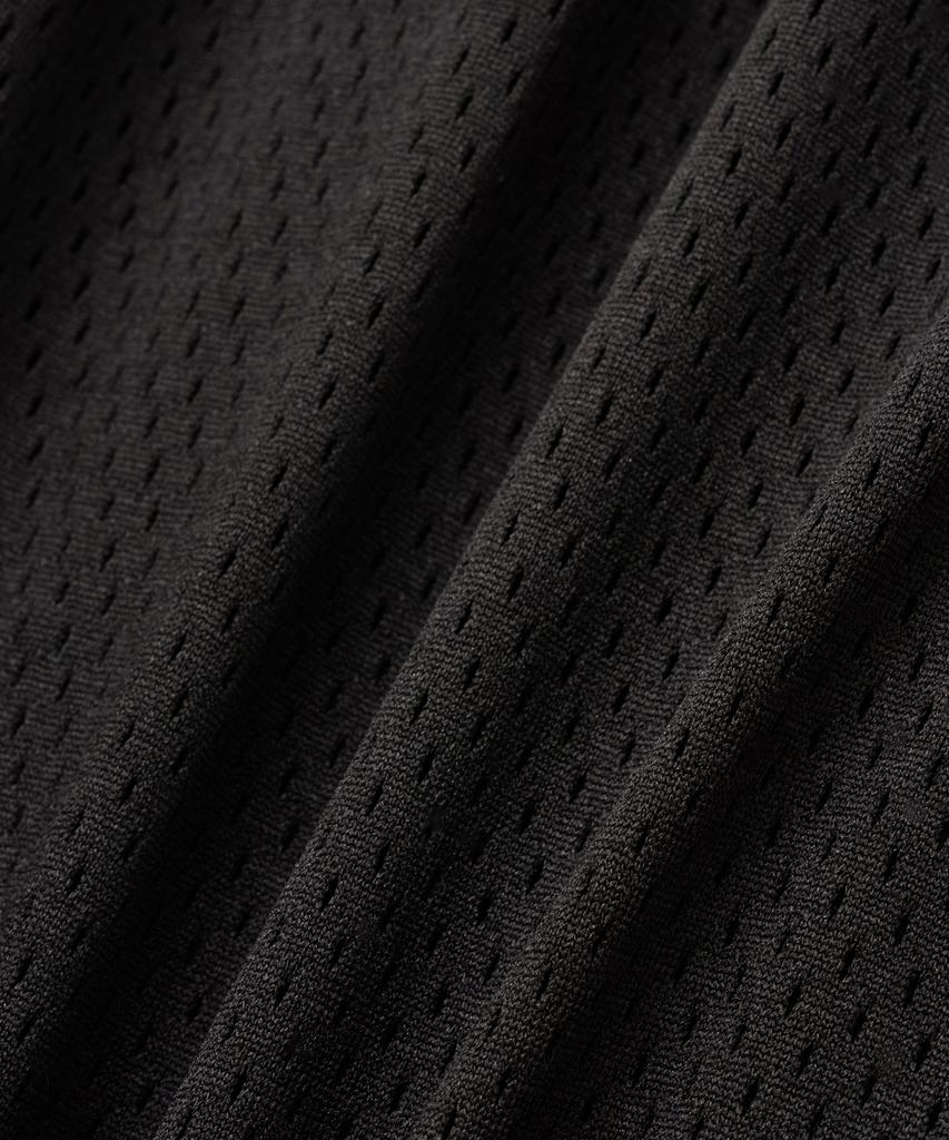 PHYPS MOTORCYCLE Lip Mesh Jersey Shorts Black