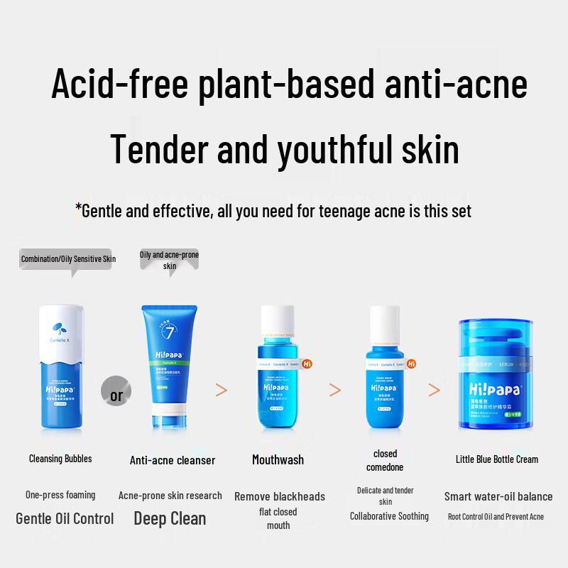 Hi!papa Teen Acne Control Skincare Set