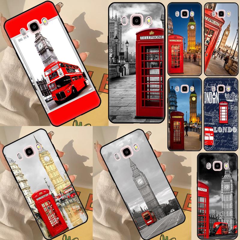 London Bus England Big Ben Phone Case For Samsung Galaxy J5 J3 J7 A5 J1 2016 2017 J2 Core J8 A9 J4 J6 A6 A8 Plus 2018