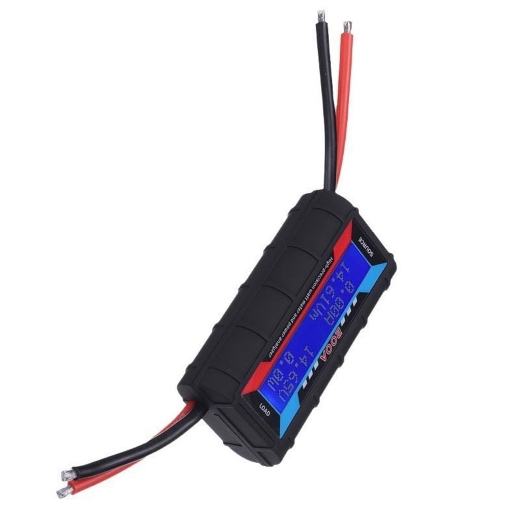 200A RC Leistungsmesser Stromanalysator mit Echtzeit-Spannungsüberwachung & Integrierter Datenspeicherung Für Hochstrommodelle