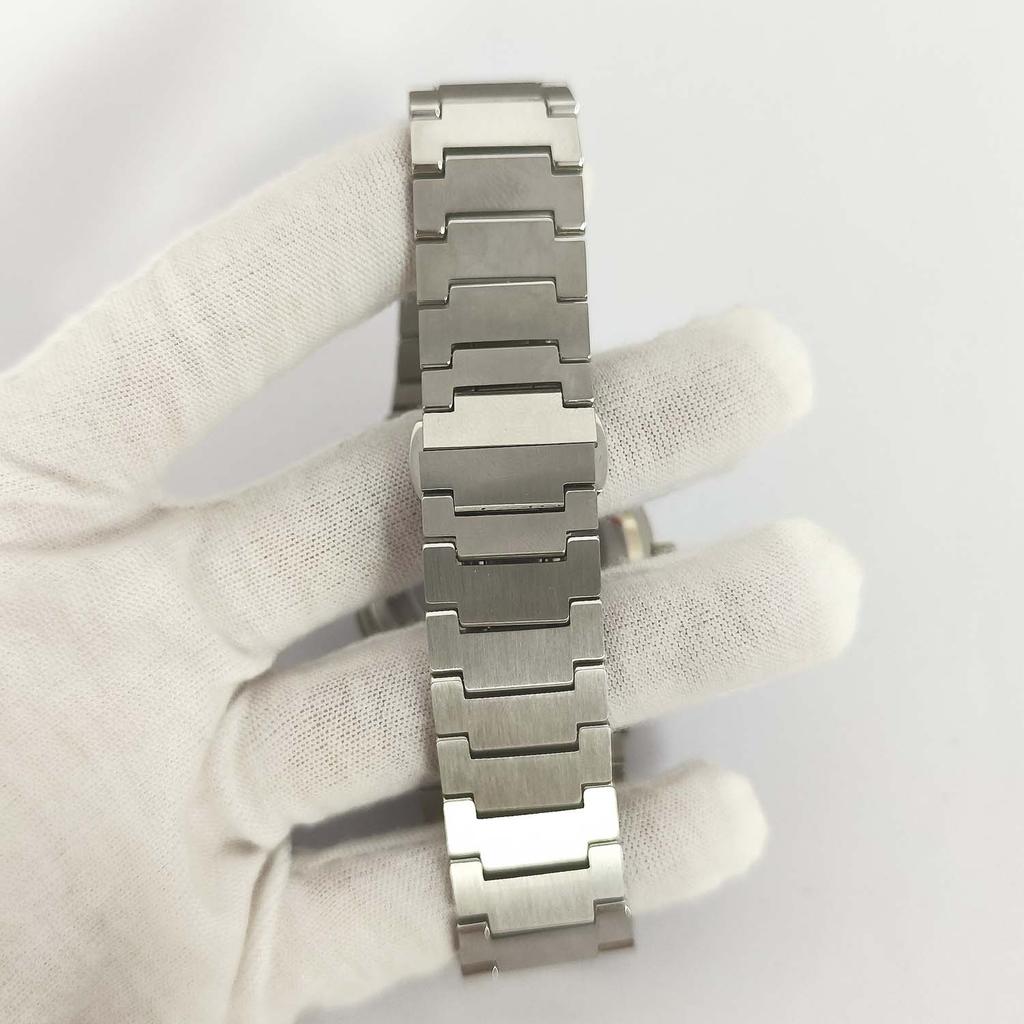39.5mm Stainless Steel Watch Case Sapphire Glass Waterproof Watches Case for NH35 NH36 4R Movement