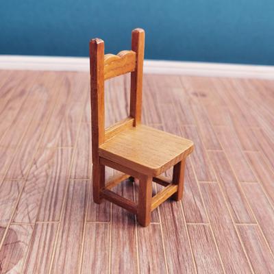 1:12 puppenhaus Miniatur Stuhl Zurück Stuhl Hocker Wohnmöbel Modell Decor Spielzeug
