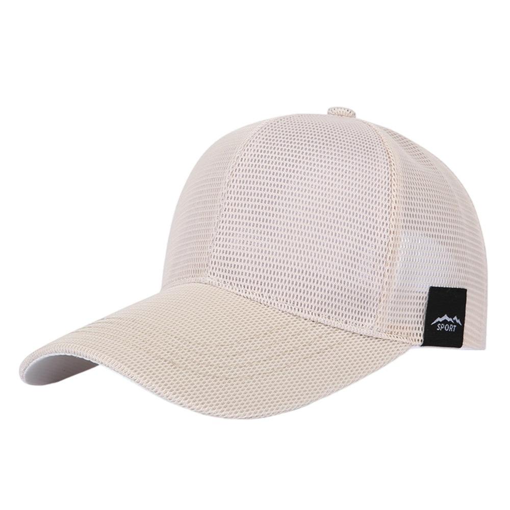 Summer Baseball Cap Full Mesh Snapback Hat Casual Sun Hat  for Men Women