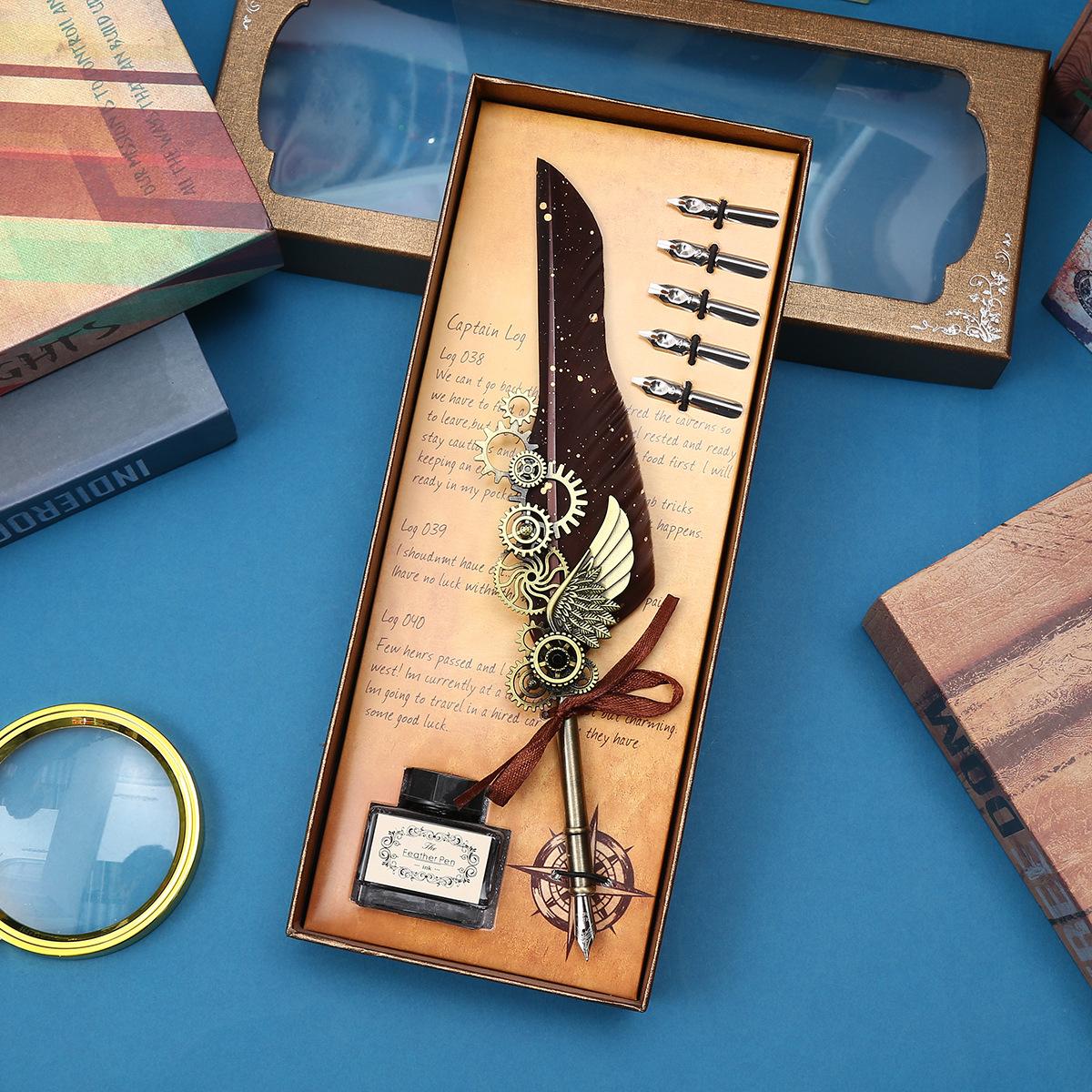 

Magic Quill Birthday Gift Niche Pen Advanced Sense Graduation Creative Gift Practical Gift Pen 0.5mm