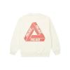 Fleece Tri-Ferg Crew 'Soft White' Men's P24CS064