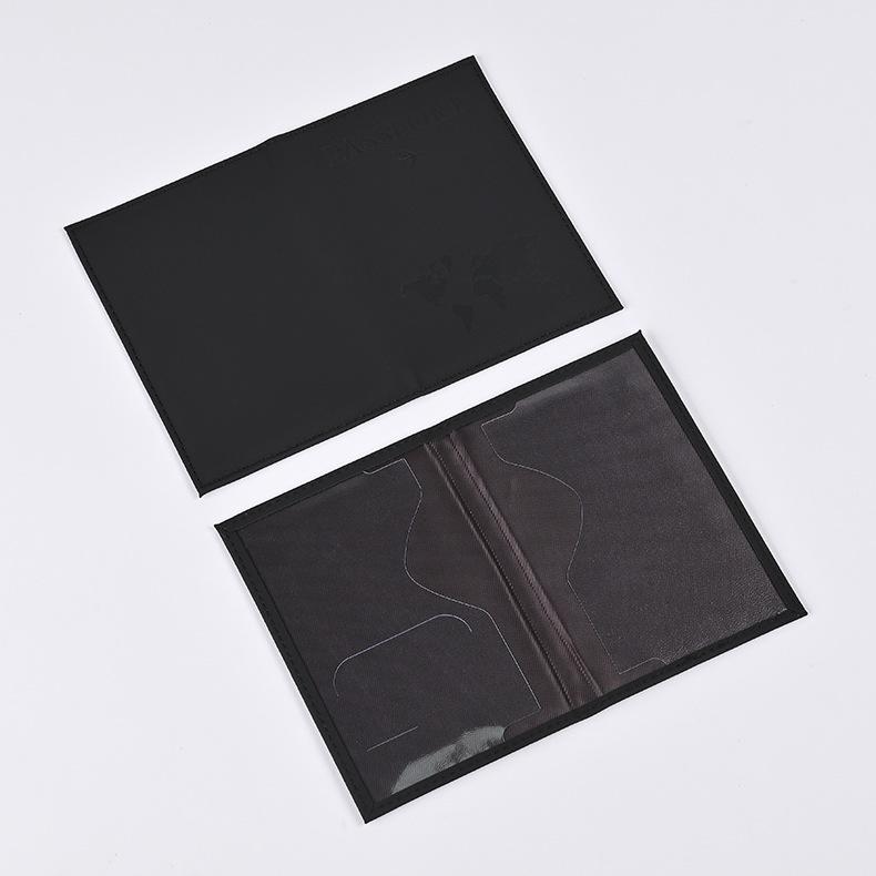 2023 Držák a obal na pas s mapou letadla z PU kůže