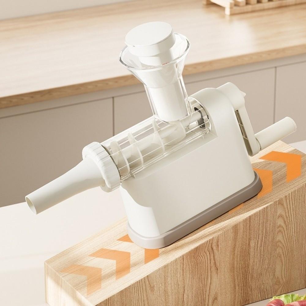 Manual Operation Sausage Making Tool with 3 Filling Nozzles Stuffing Pipe Stuffing Machine Large Capacity Homemade Design