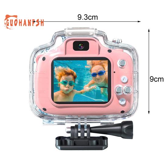 Cámara de natación para niños: resistente al agua, píxeles de alta definición, tamaño de foto extensible, tomas deportivas bajo el agua, cámara para niños, regalo de cumpleaños para niños