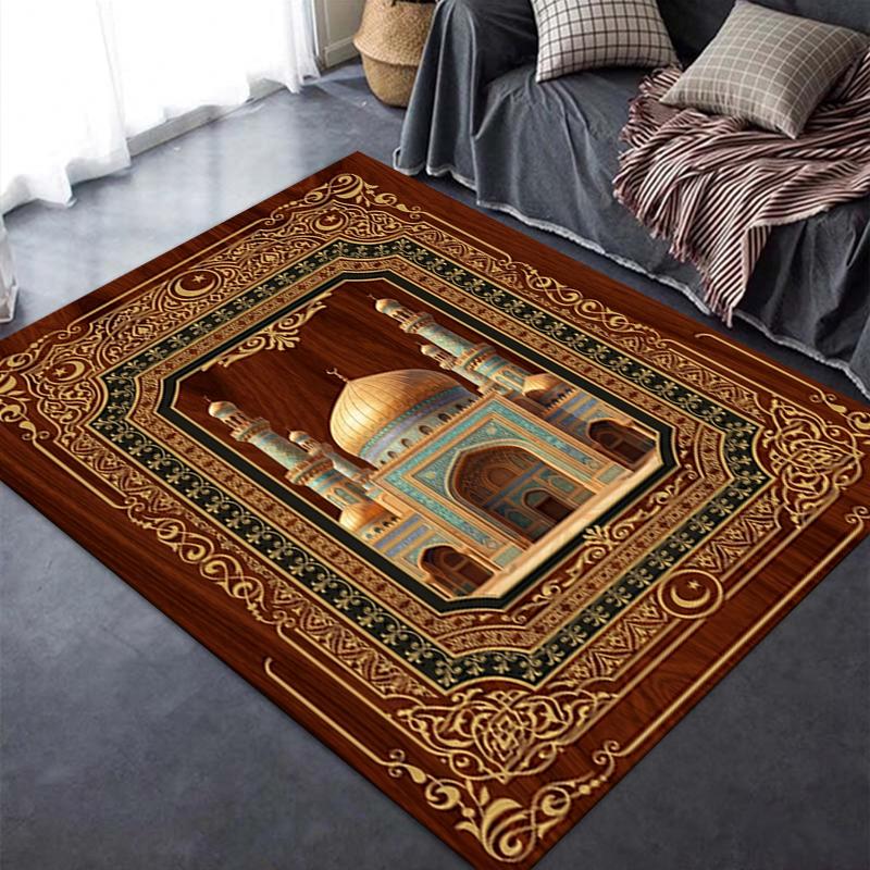 2025 New Muslim Carpet Rug for Living Room Bedroom Home Sofa Decoration,Kids Play Non-slip Floor Mat122