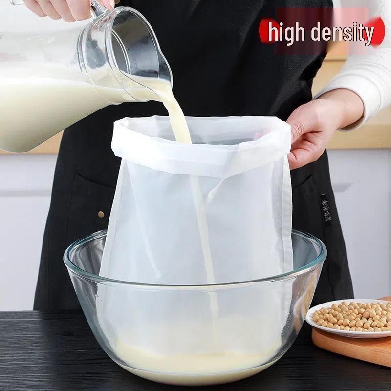 Ultra-Fine Mesh Filter Bag for Soy Milk, Juice, Coffee, Wine, and Food Residue