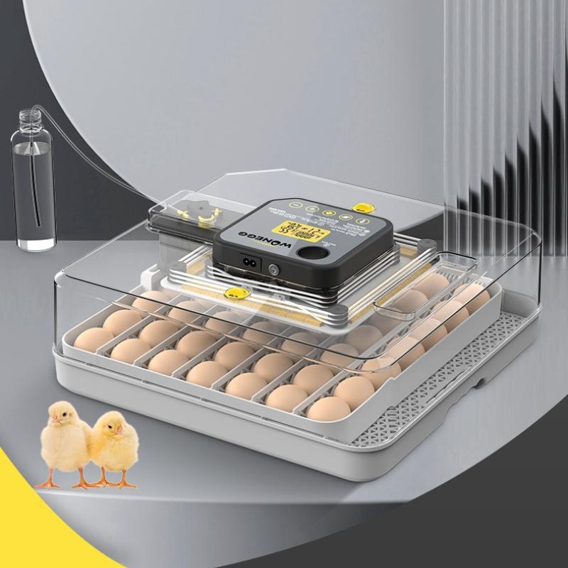 48pcs Egg Automatic Incubator Digital Poultry Hatching Machine for Home Smart Chicken Egg Incubator Farm Breeding Equipment