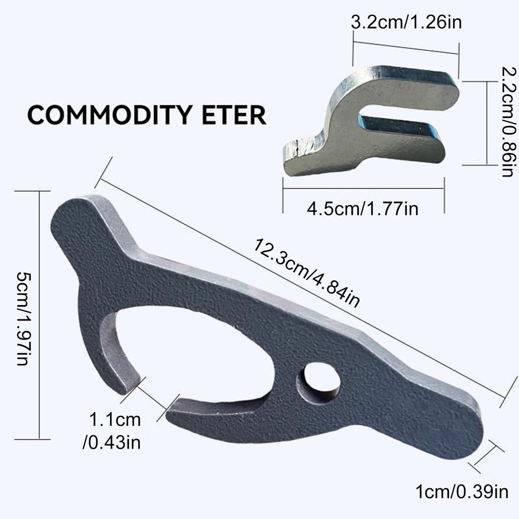 Motorcycle Tire Changer Tool Professional Wheel Bead Breaker Clamp for Dirt Bike ATV Scooter Garage Workshop Repair Maintenance