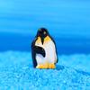 Penguin Series Ice Hockey Micro-landscape Resin Ornaments for Fish Tanks