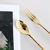 Classic Curved Gold Teaspoon Teafork