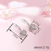 Heart-Shaped Hollow Earrings: Stylish European & American Daily Jewelry for Women