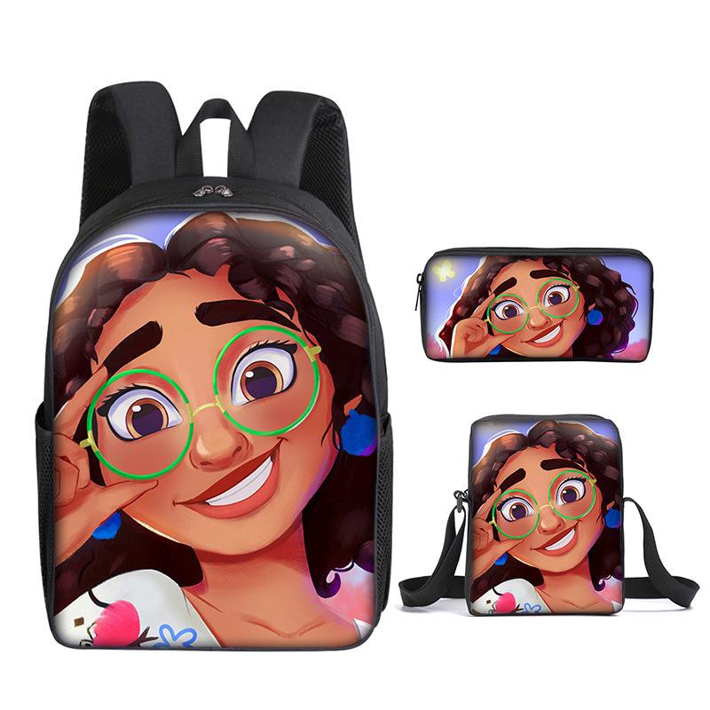 Encanto School Bag Magic Full House Elementary And Secondary School Students Anime School Bag Cartoon Backpack