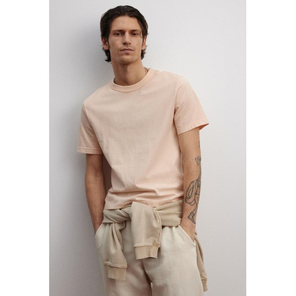 

Футболка HM Regular Fit, бледно-оранжевая XS