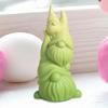 Påskljusformar Tvålform Dvärg Hartsgjutform 3D Tomteform Ljustillverkning Aromaterapi Gipsljus Lera Hantverk