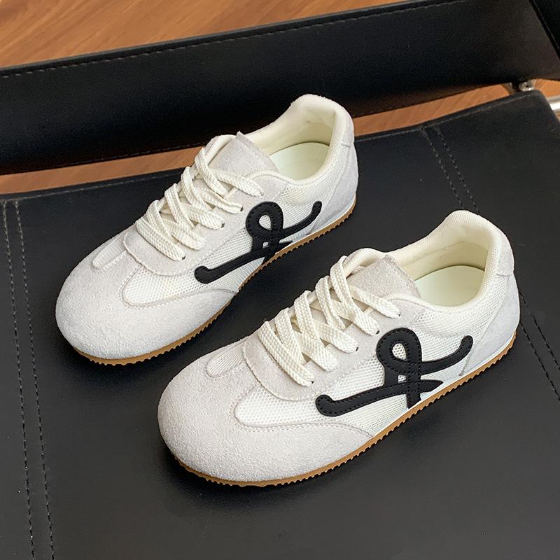 

Through the net Forrest Gump shoes 2025 summer new versatile student fashion casual single shoes lace-up small outdoor women s shoes 40