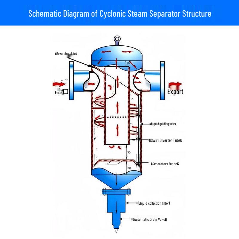 Cyclone Steam-Water Separator