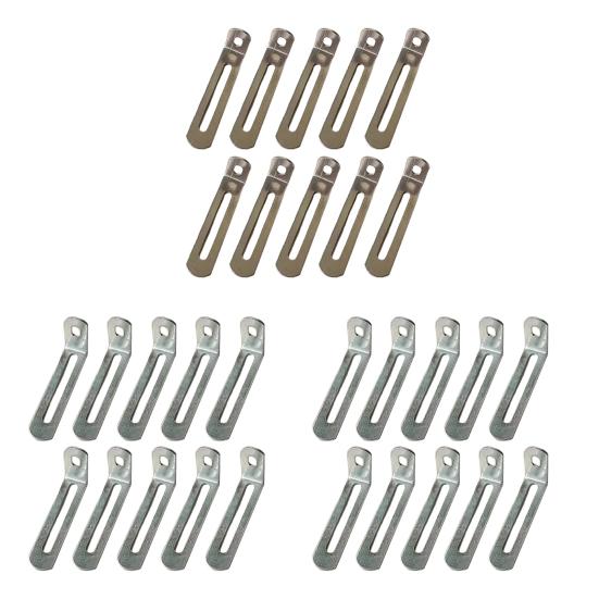 10Pcs Brace Angle Bracket Corner Fixture Brackets Rustproof Corrosion Resistant Right-Angle Corner