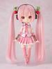 Harmonia Humming Character Vocal Series 01 Hatsune Miku Sakura Miku and Plastic Painted Movable Figure Non-Scale Fabric, Magnet,