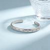 Korean Geometric Open Cuff Bracelet in Gold & Silver