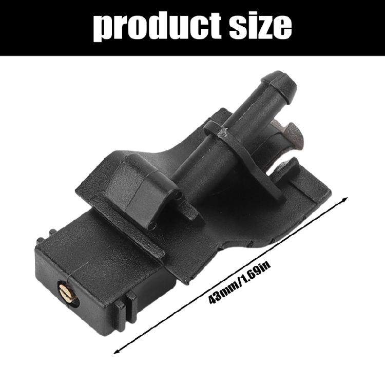 Efficient Windshield Washer Filter Long lasting Windshield Filter Plastic Providing Secure Fit & Longevity for Vehicle