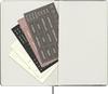 Moleskine 12-Month Undated Weekly Diary, Large Size (13cm x 21cm), Black Hardcover, DHUNDB12WN301