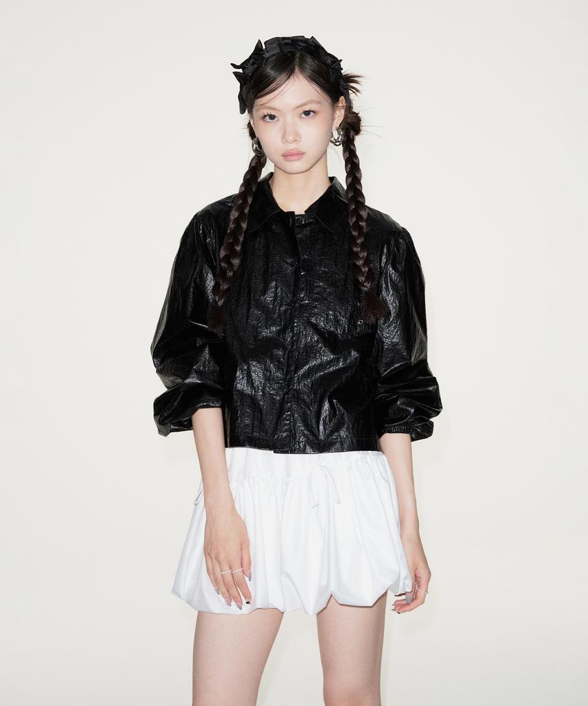 Eipeuleonwei Kiyoka Black Metal Work Shirt