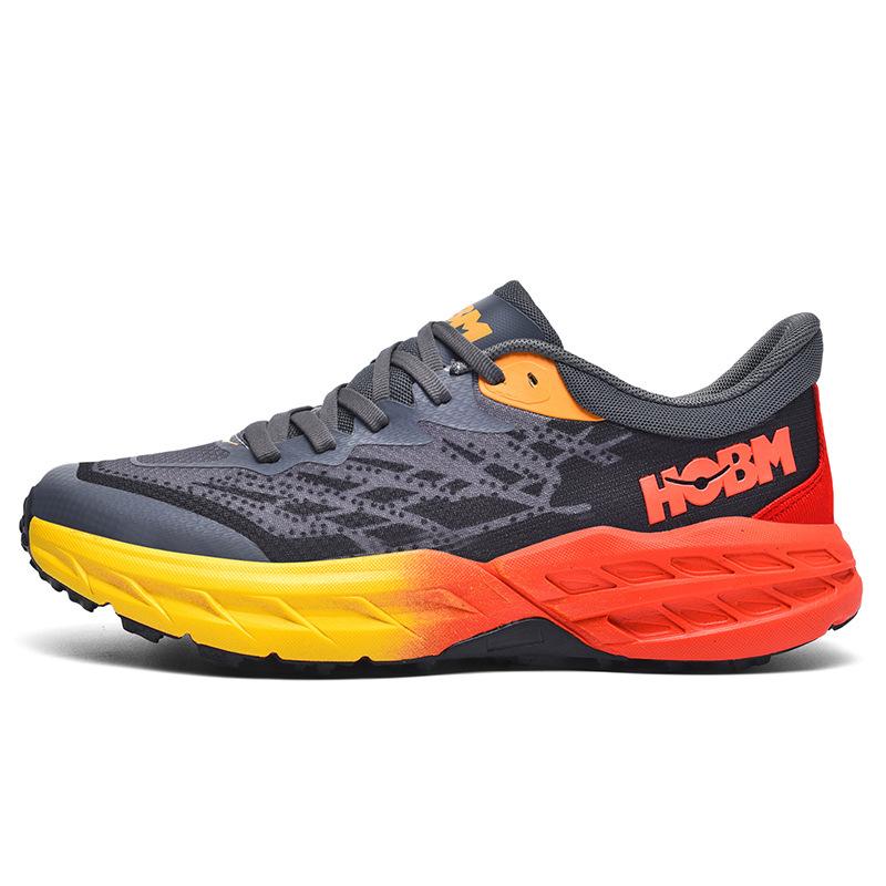 

Весна и лето 2025 новые мужские модные кроссовки с амортизацией для бега спортивная трендовая обувь повседневная универсальная модная легкая спортивная обувь 45