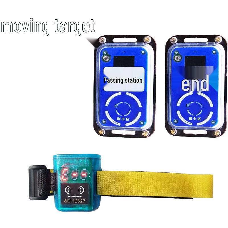 Running Timing Wrist Card