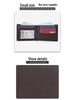 Men's Carbon Fiber Texture Bifold Wallet with Multi-Card Slots