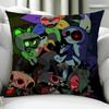 Game DDandys World Cushion Cover Birthday Anniversary Gifts Double Sided Printed Zipper Cushion Cover Soft Skin Bedding