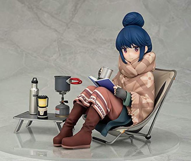 Laid-back Camp Shima Rin 17 Scale ABS & PVC Painted Finished Figure