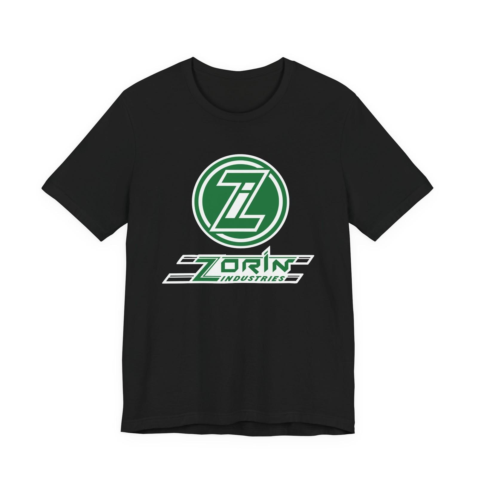 Unisex New Zorin Industries Logo Black/Navy Size S-5XL T-Shirt S разноцветный