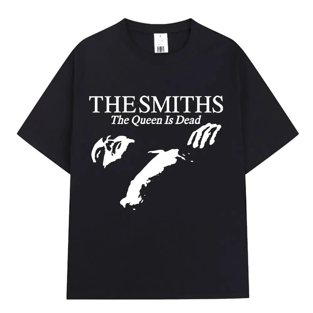 The Smiths Unisex 100 Cotton TShirt Vintage Commemorative Classic Graphic Street Style Loose  Women And Men Tshirts