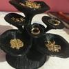 Jewelry Tray Mushroom Design Multi-Layered Mushroom Ring Holder Jewelry Tray for Necklace Bangle Earrings Home Desk Bedroom