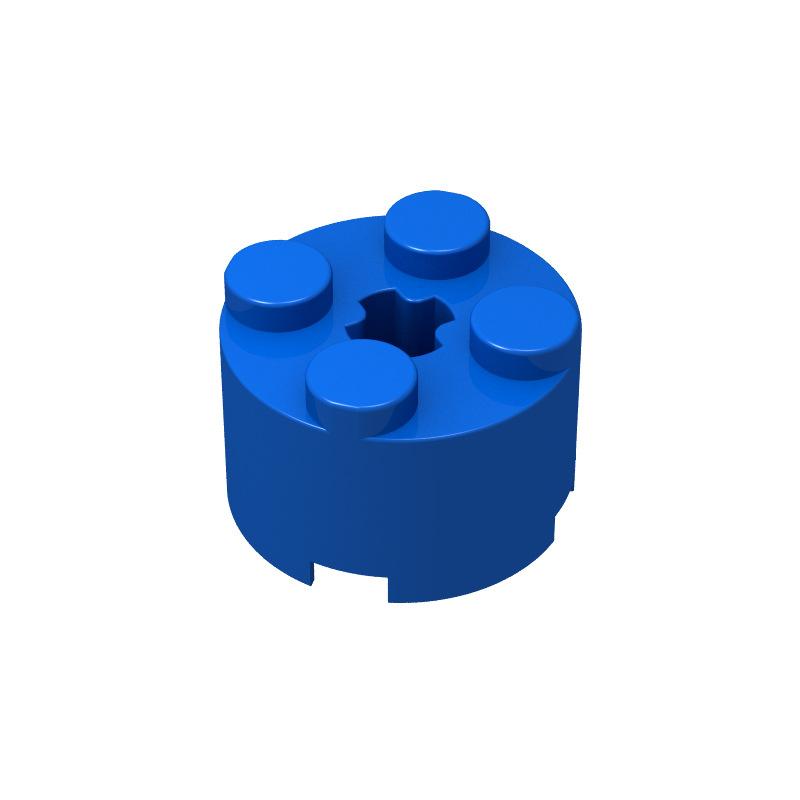 95pcs Cylinder 2x2 Round Brick with Axle Hole Building Blocks Accessories  DIY Parts Compatible with  Bricks  6143 3941