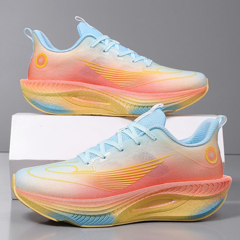 New foreign trade red rabbit sports shoes men's couple casual running shoes lightweight mesh breathable casual shoes live broadcast