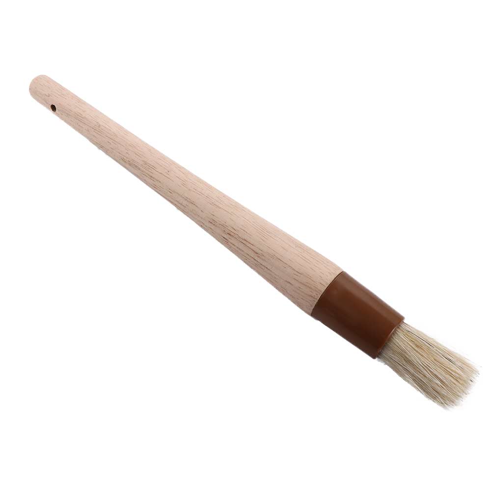 Cooking Barbecue Kitchen Grill Wooden Handle Basting Brush Pastry Brush Sauce Baster Marinade Tool
