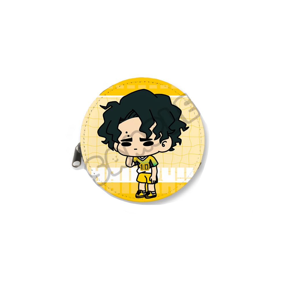 Mochocho 6th Edition Round Coin Case M IH "Haikyu!!" [Sakusa Kiyoomi] Everyone's Plan!