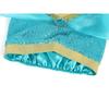 Jasmine Aladdin Child Dress 8-10 Years 140cm Cotton Polyester Green Halloween Carnival Christmas Party Costume