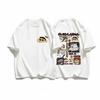 2025 Summer Unisexs Clothes Streetwear Print Cartoon T Shirt Short Sleeve Tops Unisexs and Womens Clothes Cotton T Shirts